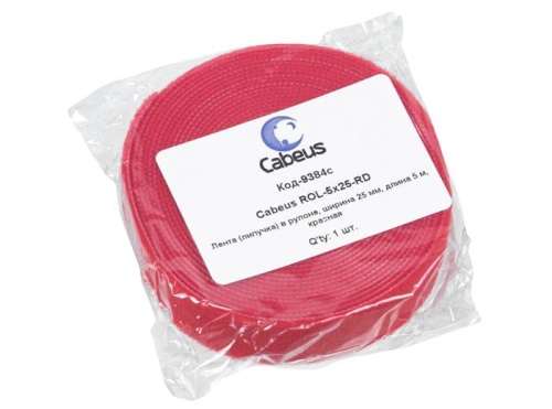 Фурнитура стяжка Cabeus ROL-5x25-RD фото 2