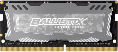 Модуль памяти SO-DIMM DDR4 Crucial 8GB Ballistix Sport LT Gray Gaming Memory BLS8G4S240FSDK