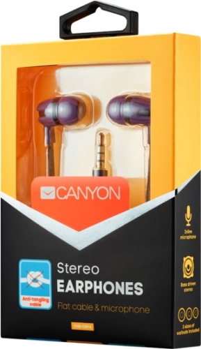 Наушники CANYON CNS-CEP4P фото 3 Наушники CANYON CNS-CEP4P фото 3