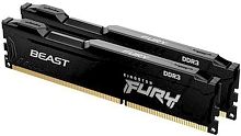 Модуль памяти DDR3 Kingston 8Gb (2x4Gb KIT) Beast Black (KF318C10BBK2/8)