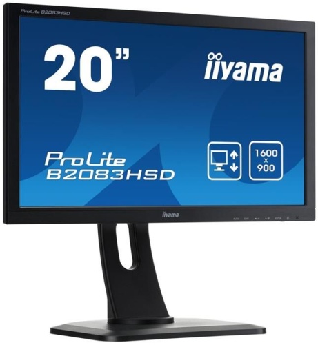 Монитор Iiyama ProLite B2083HSD-B1 фото 4