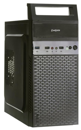 Корпус Minitower EXEGATE QA-409U Black EX265196RUS