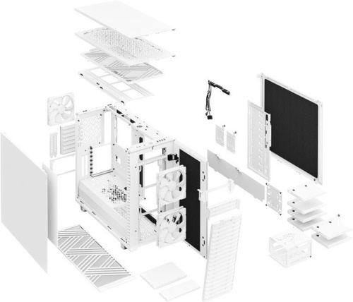 Корпус Bigtower Fractal Design Define 7 Solid белый FD-C-DEF7A-09 фото 7