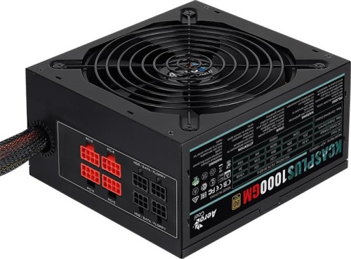 Блок питания Aerocool 1000W KCAS-1000GM PLUS фото 2