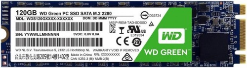 Накопитель SSD M.2 Western Digital 120GB Green WDS120G2G0B