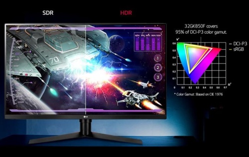 Монитор LG 32GK850F-B фото 3 Монитор LG 32GK850F-B фото 3