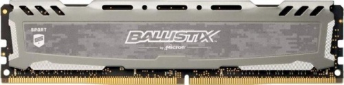 Модуль памяти DDR4 Crucial 8Gb Ballistix Sport BLS8G4D30BESBK Модуль памяти DDR4 Crucial 8Gb Ballistix Sport BLS8G4D30BESBK