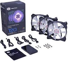 Вентилятор для корпуса Cooler Master MasterFan Pro 120 AF RGB Pack 120MM MFY-F2DC-113PCR1 MFY-F2DC-113PC-R1