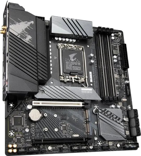 Мат. плата Socket1700 GIGABYTE Z690M AORUS ELITE AX DDR4