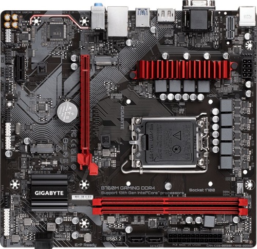 Мат. плата Socket1700 GIGABYTE B760M GAMING DDR4 фото 3