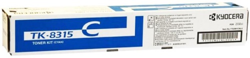 Тонер-картридж оригинальный Kyocera TK-8315C 1T02MVCNL0 Тонер-картридж оригинальный Kyocera TK-8315C 1T02MVCNL0