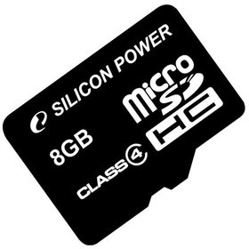   Micro SDHC Silicon Power 8 SP008GBSTH004V10