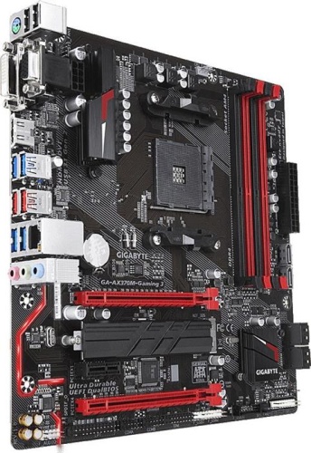 Мат. плата SocketAM4 GIGABYTE GA-AX370M-Gaming 3 фото 2