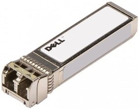  Dell SFP+ Optical Transceiver, Short Range, LC Connector, 10Gb compatible with Broadcom 57404 / 57414 / QLogic 578x0, CusKit 407-BBRM