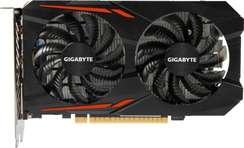 Видеокарта PCI-E GIGABYTE 3072Mb GeForce GTX1050 Gigabyte WindForce 2X (GV-N1050OC-3GD) фото 2