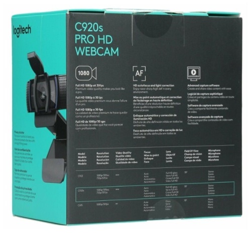 Интернет-камера Logitech C920S Pro HD Webcam 960-001252 фото 7