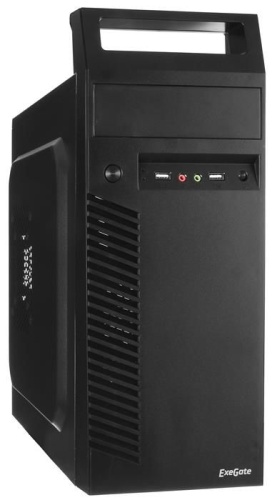 Корпус Minitower EXEGATE QA-406 Black EX261429RUS