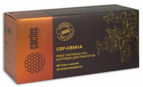 Картридж совместимый лазерный Cactus CSP-CB541A PREMIUM голубой Картридж совместимый лазерный Cactus CSP-CB541A PREMIUM голубой