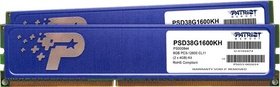   DDR3 Patriot Memory 8Gb (2x4Gb KIT) Signature (PSD38G1600KH)