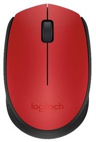   Logitech Wireless Mouse M171 910-004641 Red