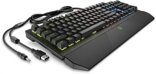 Клавиатура Hewlett Packard Pavilion Gaming 800 5JS06AA черный фото 2 Клавиатура Hewlett Packard Pavilion Gaming 800 5JS06AA черный фото 2