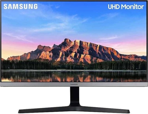 Монитор Samsung U28R550UQI темно-серый LU28R550UQIXCI