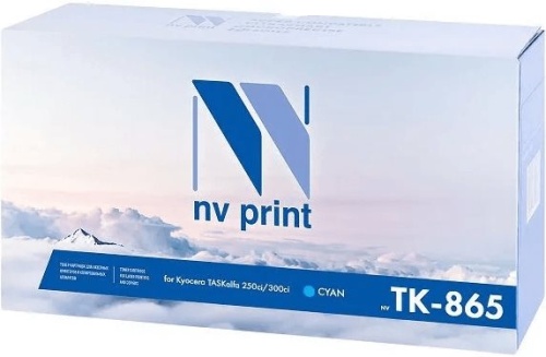 Картридж совместимый лазерный NV Print NV-TK865C Cyan