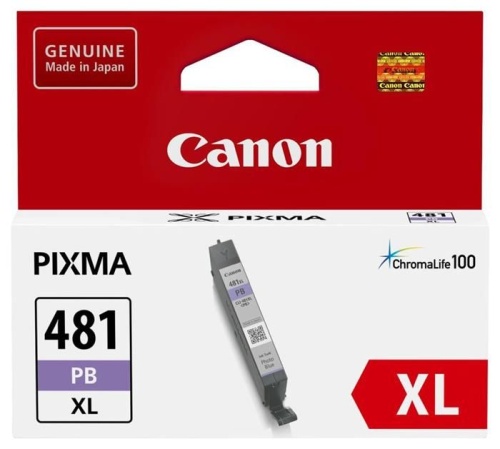 Оригинальный струйный картридж Canon CLI-481XL PB 2048C001 Photo Blue (сереневый)