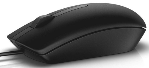 Мышь Dell MS116 Optical Black Mouse (Kit) 570-AAIS фото 2