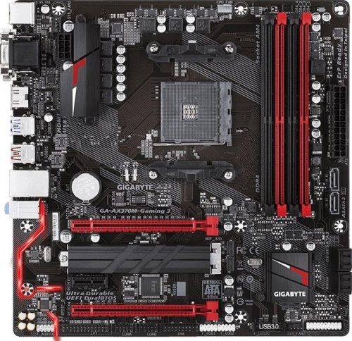 Мат. плата SocketAM4 GIGABYTE GA-AX370M-Gaming 3 фото 4