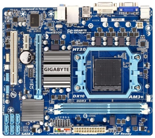 Мат. плата SocketAM3+ GIGABYTE GA-78LMT-S2P