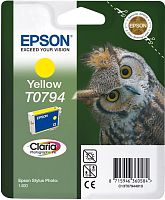 Оригинальный струйный картридж Epson T0794 C13T07944010 желтый