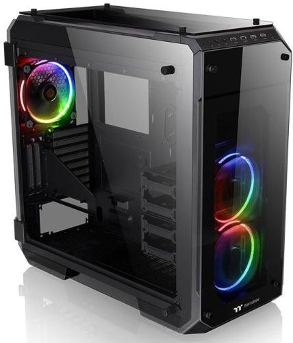 Корпус Fulltower Thermaltake View 71 TG RGB черный CA-1I7-00F1WN-01 фото 2