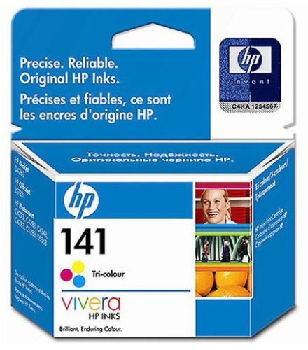 Оригинальный струйный картридж Hewlett Packard 141 CB337HE Оригинальный струйный картридж Hewlett Packard 141 CB337HE