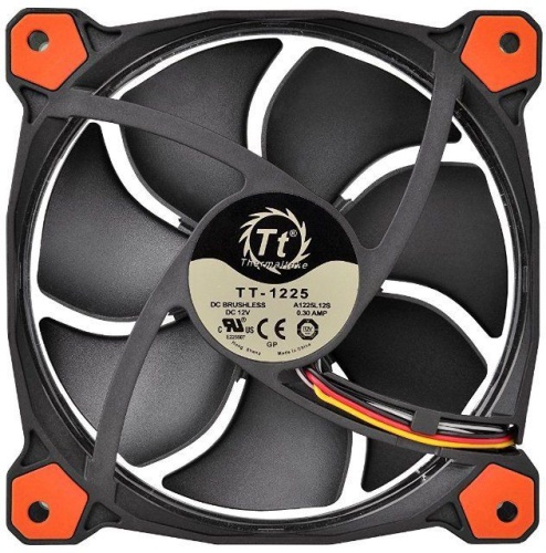 Вентилятор для корпуса Thermaltake Riing 14 LED Red + LNC CL-F039-PL14RE-A фото 3