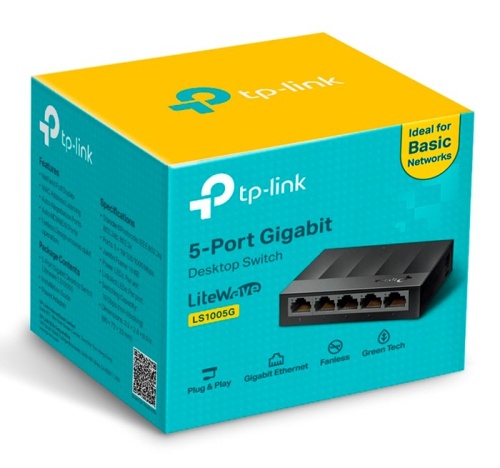 Коммутатор неуправляемый TP-Link LS1005G фото 2