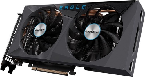 Видеокарта PCI-E GIGABYTE 8Gb GeForce RTX3060 Ti LHR (GV-N306TEAGLE OC-8GD 2.0) RTL фото 3