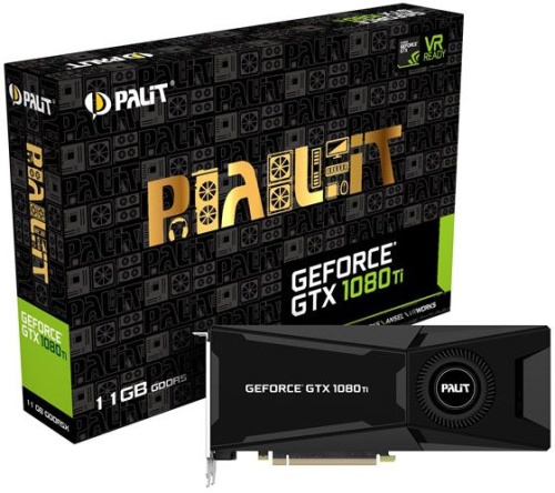 Видеокарта PCI-E Palit 11264Mb PA-GTX1080TI 11G NEB108T019LC-1021F фото 4