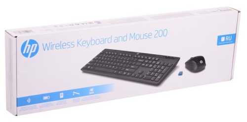 Комплект клавиатура + мышь Hewlett Packard Wireless Keyboard Mouse 200 – RUSS Z3Q63AA фото 4 Комплект клавиатура + мышь Hewlett Packard Wireless Keyboard Mouse 200 – RUSS Z3Q63AA фото 4