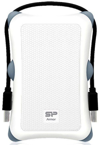 Внешний жесткий диск 2.5 Silicon Power 2Tb Armor A30 SP020TBPHDA30S3W белый Внешний жесткий диск 2.5 Silicon Power 2Tb Armor A30 SP020TBPHDA30S3W белый