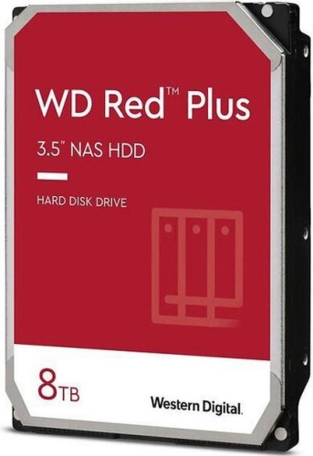 Жесткий диск SATA HDD Western Digital 8Tb WD80EFBX NAS Red Plus