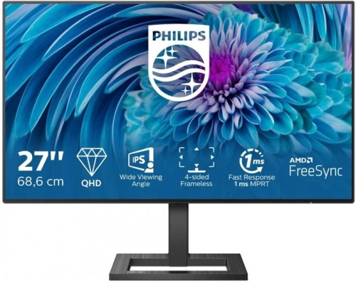 Монитор Philips 275E2FAE/00 черный