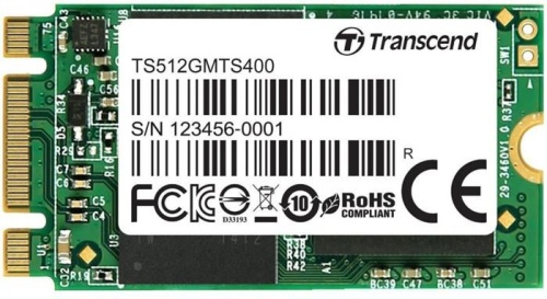 Накопитель SSD M.2 Transcend 512GB MTS400 TS512GMTS400S Накопитель SSD M.2 Transcend 512GB MTS400 TS512GMTS400S