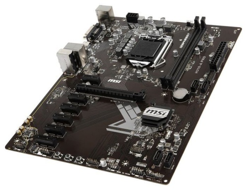 Мат. плата Socket1151v2 MSI H310-APRO фото 2 Мат. плата Socket1151v2 MSI H310-APRO фото 2