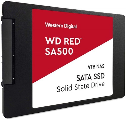 Накопитель SSD SATA 2.5 Western Digital 4Tb Red SA500 WDS400T1R0A