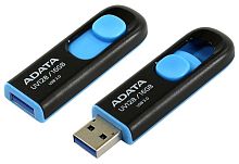 Накопитель USB flash A-DATA 16GB UV128 черный/синий AUV128-16G-RBE