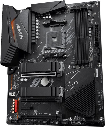 Мат. плата SocketAM4 GIGABYTE B550 AORUS ELITE AX фото 2