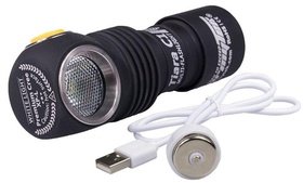 Фонарь Armytek Tiara C1 Magnet USB XP-L (тёплый свет)+18350 Li-Ion F05201SW