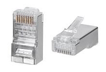 Фурнитура коннектор Cabeus 8P8C-SH-C6