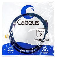 Патчкорд FTP Cabeus PC-SSTP-RJ45-Cat.8-1.5m-LSZH